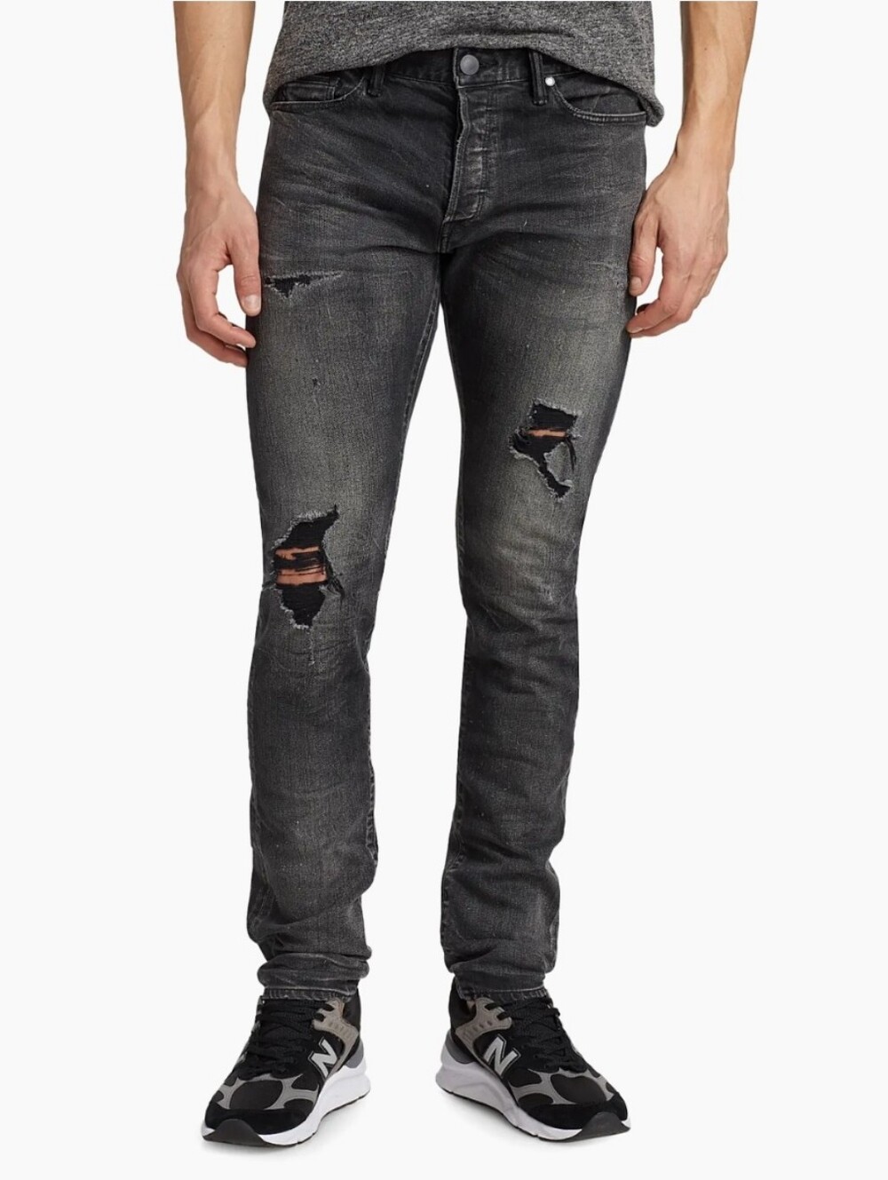 John Elliott The Cast 2 Distressed Slim Jeans Size 36 Made In Japan